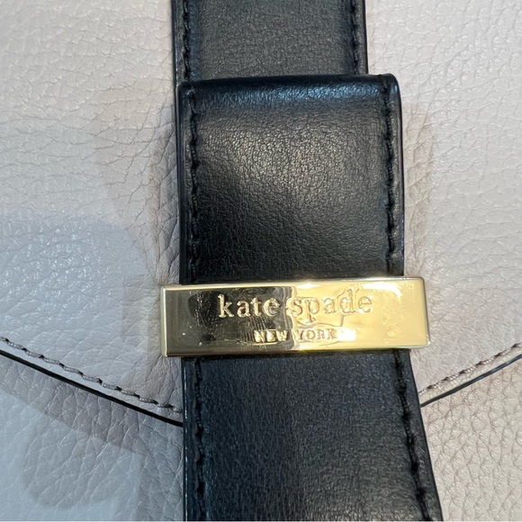 kate spade Parchment Drive Josephine Crossbody (Taupe/Black) - Picture 5 of 10